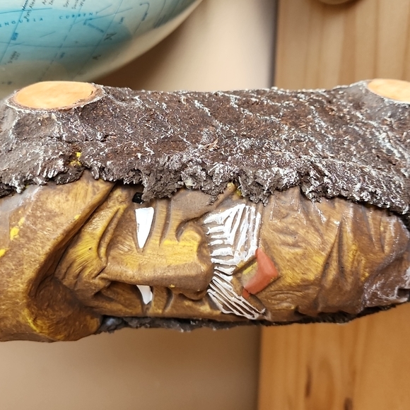 Vintage Rindenschmid hand made tree bark bottle - Picture 4 of 12